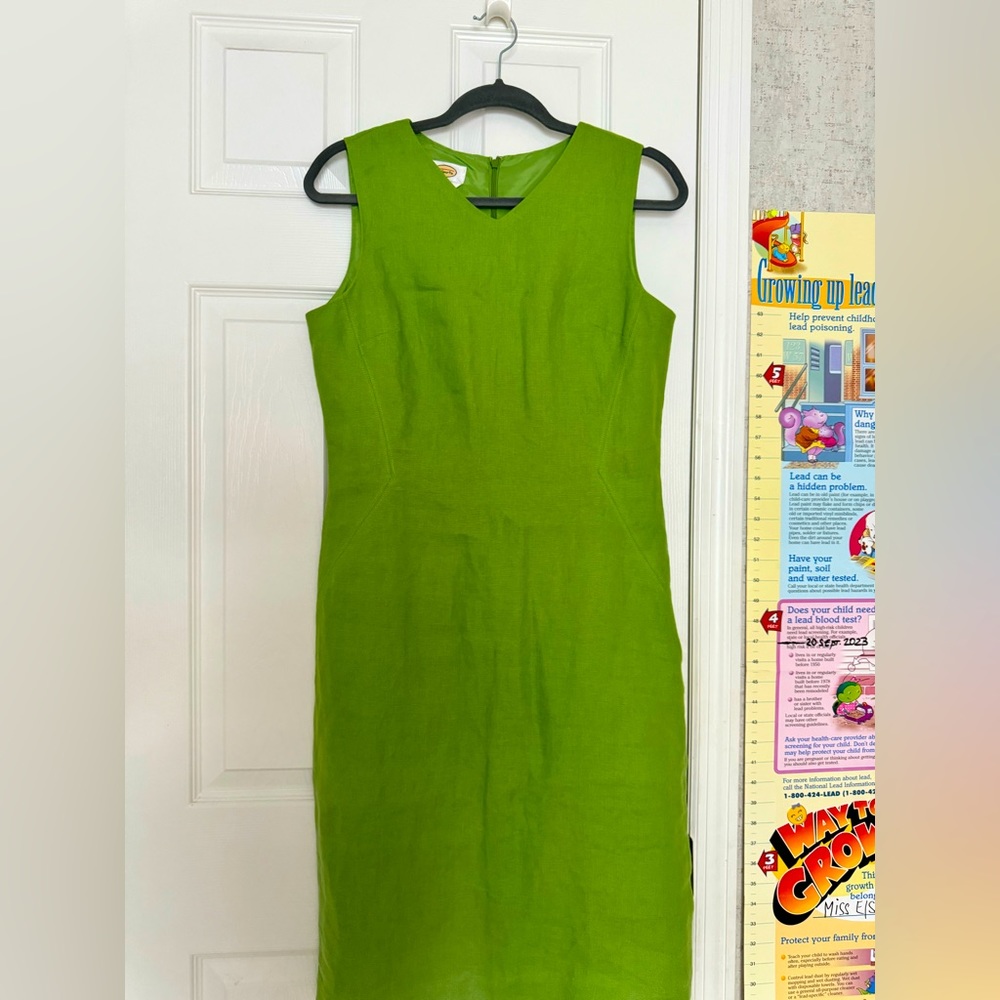 Talbots Green Midi Dress